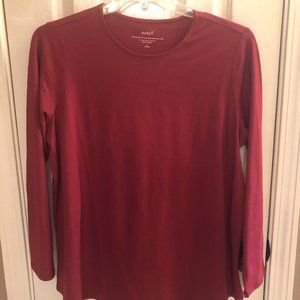 Pure Jill Pima Stretched Cotton Tee. 1X